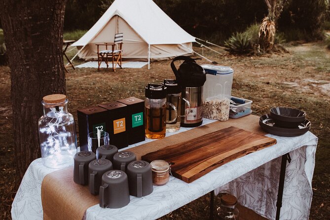 3 Day Margaret River Yoga Wellness Glamping Adventure From Perth - Day one: Crooked Carrot, Meelup Beach, and Fair Harvest