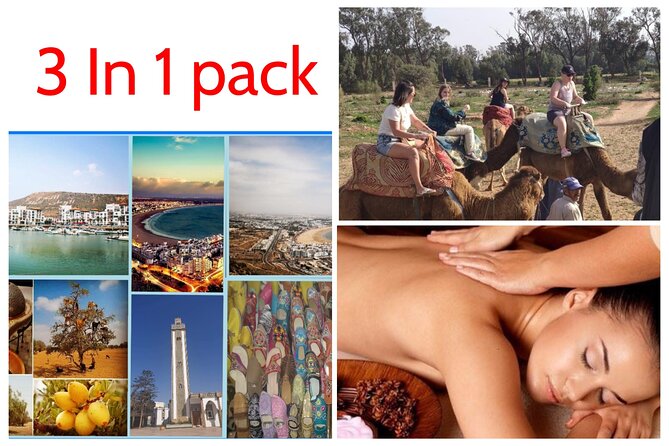 3 in 1 = city tour half day + camel ride 2hours + hammam massage 2hours - Souk Berbere Artisanal and the second shopping stop