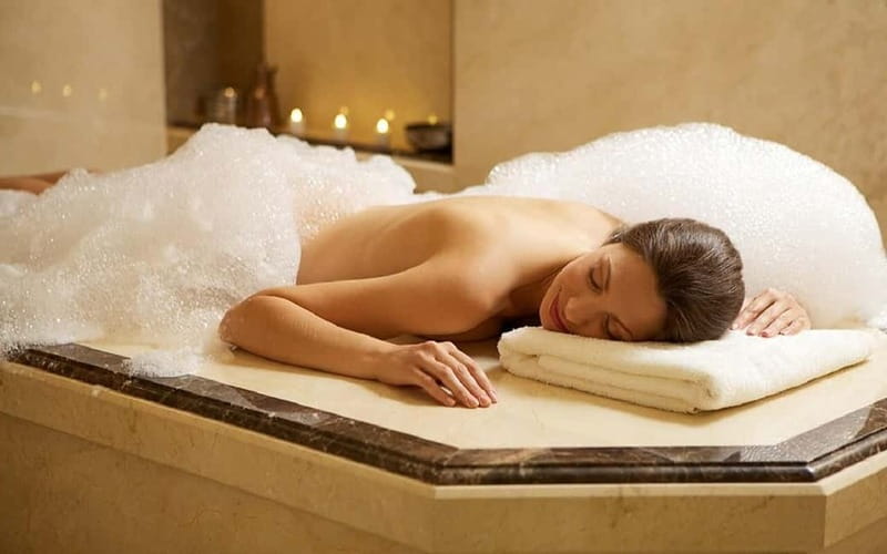 Alanya: Traditional Turkish Bath, Spa & Massage - Sauna first, then the warm marble room