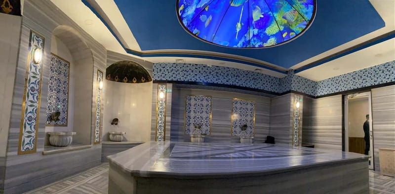 Alanya: Turkish Bath Experience with Massage and Wine Option - Sauna first, then the menthol room