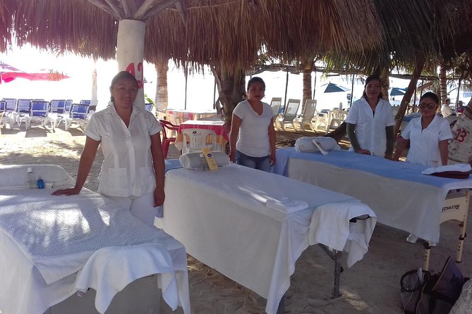 All-inclusive beach day in LOS ARRECIFES REST. / open bar - massage and lunch .. - Getting from Costa Maya to the beach club