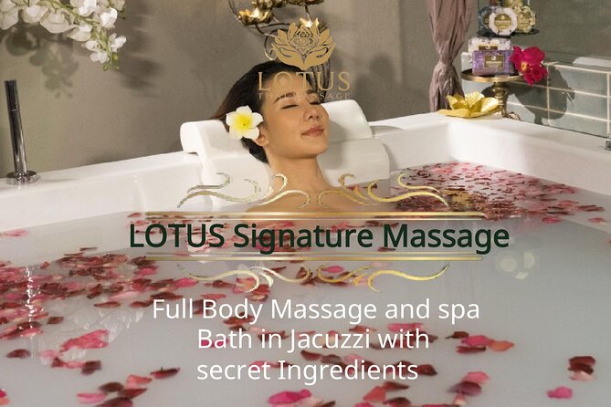 All Thai Aroma massage & Full SPA Treatments Therapy Programs - Drinks, Dessert, and Small Comforts