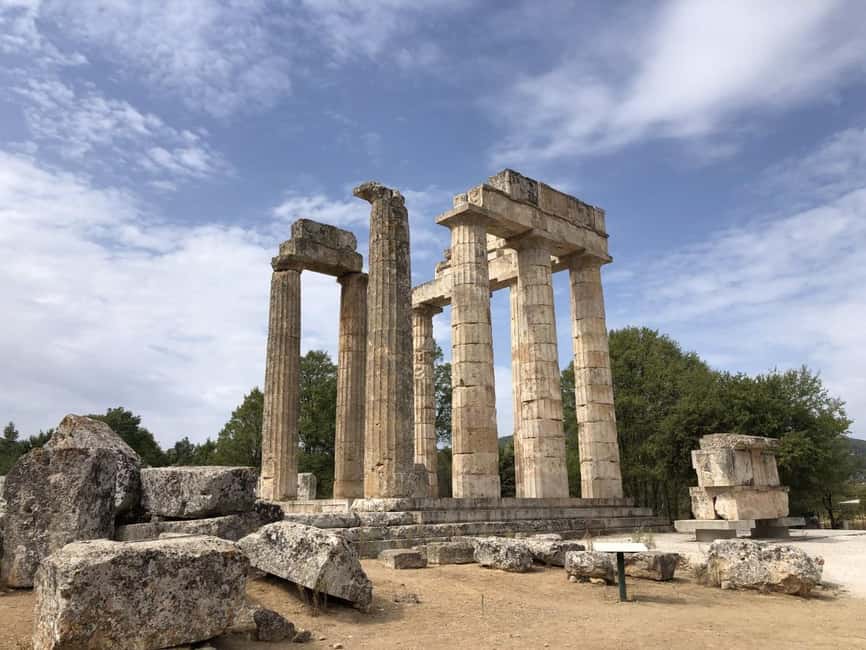 Ancient Corinth, acrocorinth castle and Thermal Spa Day - What the 169 dollar price really covers