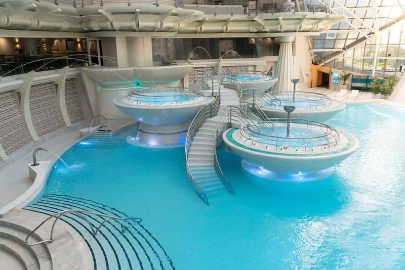 Andorra: Caldea Spa Entrance Ticket - The panoramic lagoon and Indo-Roman baths