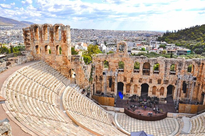 Athens Iconic Highlights & Lake Vouliagmeni Thermal Spa Day Tour - Mount Lycabettus for the city view