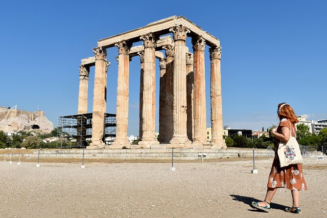 Athens Iconic Highlights & Lake Vouliagmeni Thermal Spa Day Tour - Lunch, local dishes, and Greek ice cream