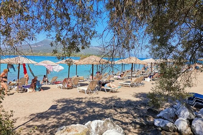 Athens: Lichadonisia Islets Day Tour with Boat & Thermal Spa Pool - Dinner and free time back in Kamena Vourla