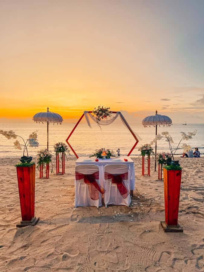 Bali: Jimbaran Bay Romantic Spa and Seafood Sunset Dinner - What is on the included seafood dinner menu