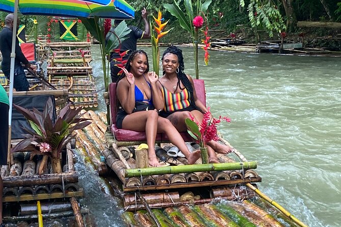 Bamboo Rafting & Limestone Foot Massage from Montego Bay - The limestone foot massage