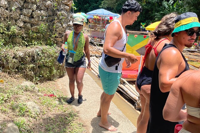 Bamboo Rafting w/ Limestone Massage Montego Bay Jamaica - What the bamboo raft ride is really like