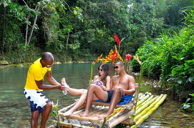 Bamboo Rafting With Foot Massage - Who will enjoy this most
