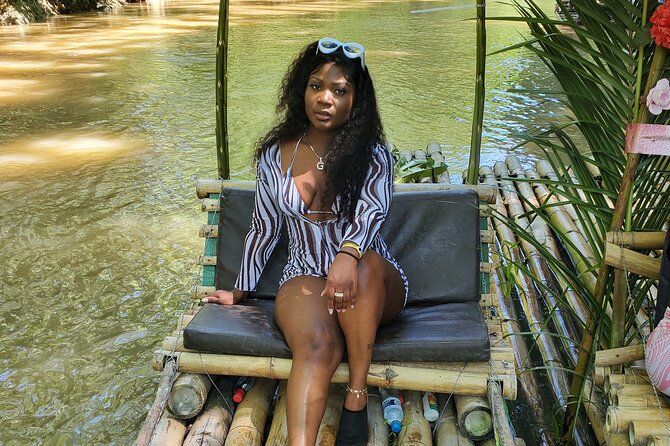 bamboo rafting with limestone foot massage - Meeting local people and visiting the community
