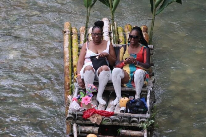 Bamboo rafting with Limestone Foot Massage free rum taste - Sunshine, scenery, and a little breathing room