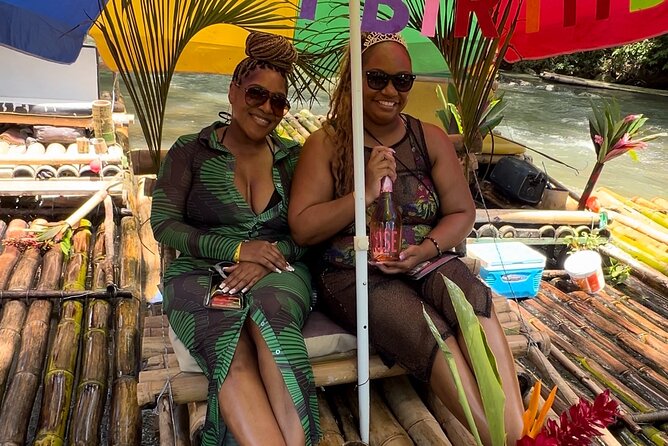 Bamboo rafting with limestone massage - Montego Bay’s Hip Strip photo stops