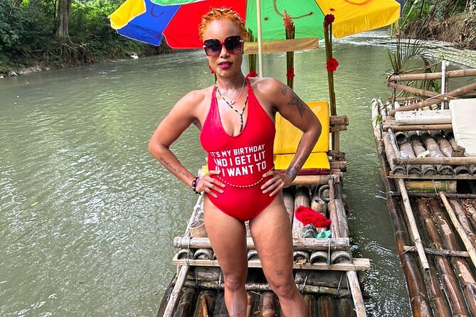 Bamboo River Rafting With Limestone Massage From Negril - A surprising food stop on the water