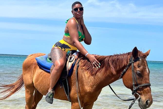 Bamboo River Rafting with massage and Horseback ride in ocean - The Montego Bay pickup and ride