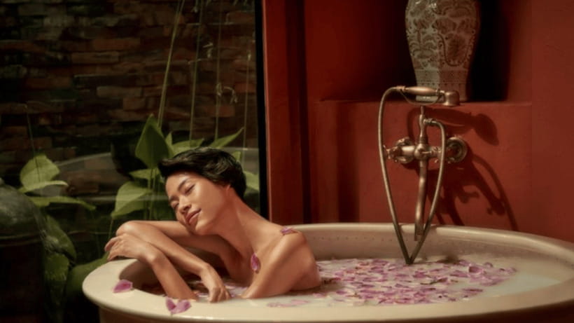 Bangkok: Divana Scentuara Spa Chidlom Branch E-Voucher - The rose garden gives the visit breathing room