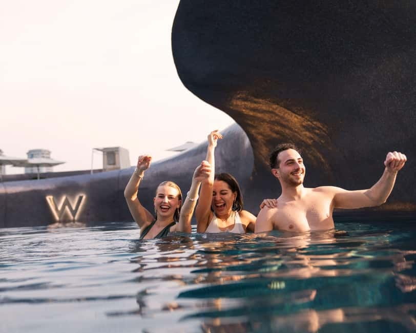 Bangkok: W Hotel Pool & Gym Experience - Arriving at W Bangkok for a city reset