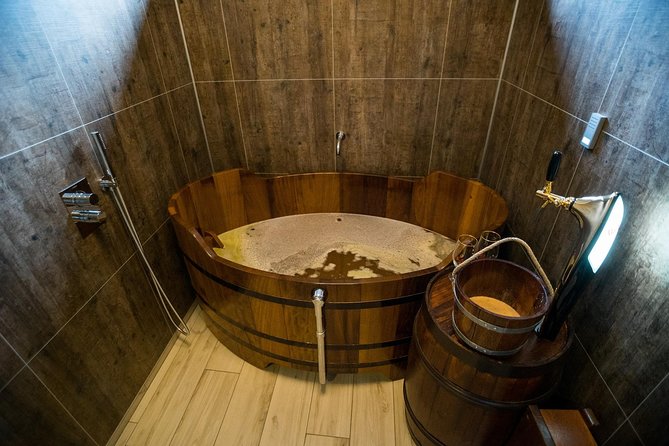 Beer Spa Experience - The seven Kambala tubs and how the visit works