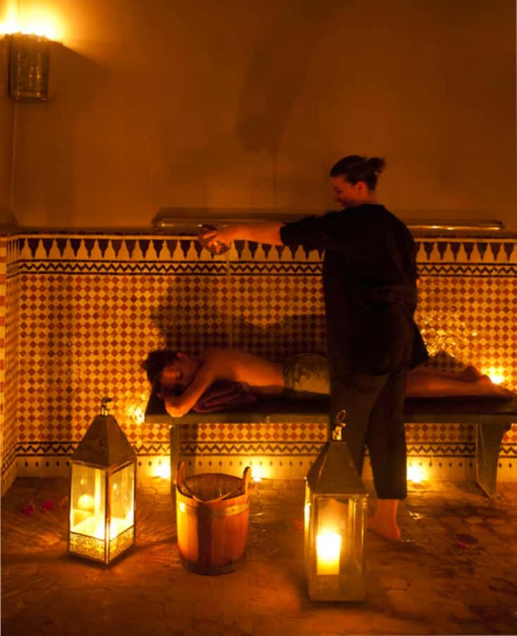 Best Traditional Moroccan Hammam Spa Experience - Black soap, eucalyptus, and the first treatment