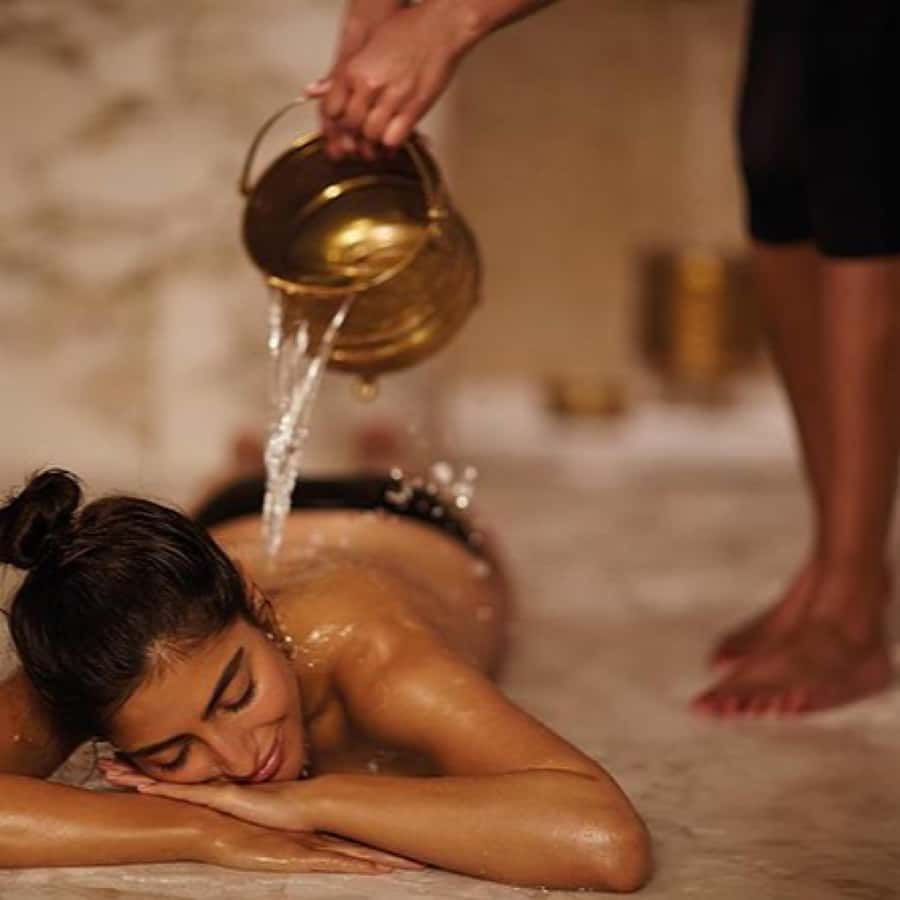 Best Traditional Moroccan Hammam Spa Experience - The 45-minute horsehair-glove scrub