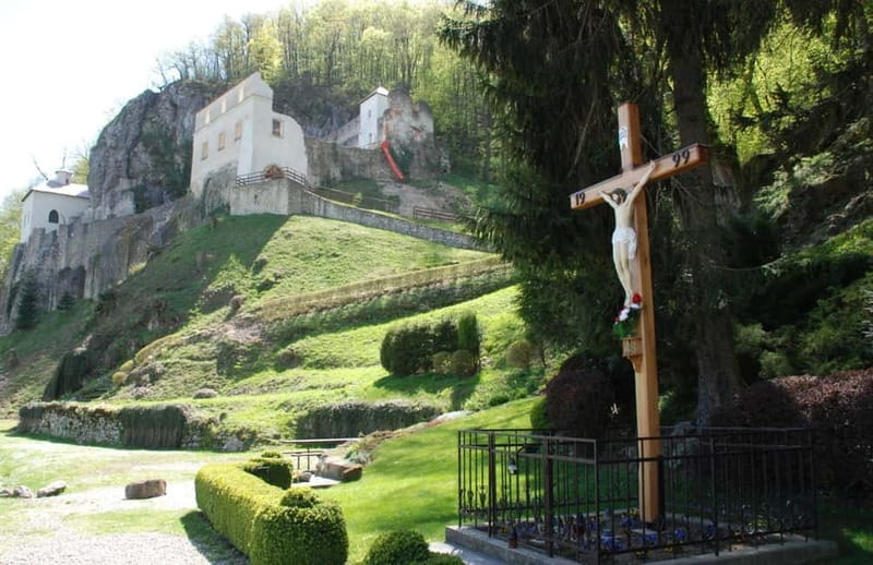 Bratislava/Slovakia: Trencin Castle, Piestany Spa, Monastery - Skalka Monastery and the hermit’s cave
