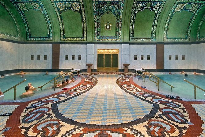 Budapest Gellert Thermal Spa Full Day Ticket with Cabin or Locker - The 13 pools, from hot water to a cold plunge
