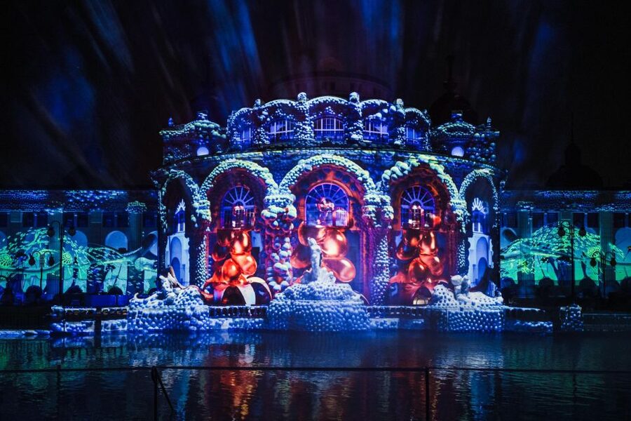 Budapest: Sparty - The Ultimate Late-Night Spa Party Ticket - Music, lasers, dancers, and fire effects