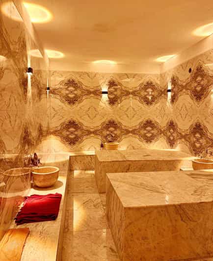 Cappadocia Turkish Bath/Hamam & Massage - Face mask, tea, and the final wind-down