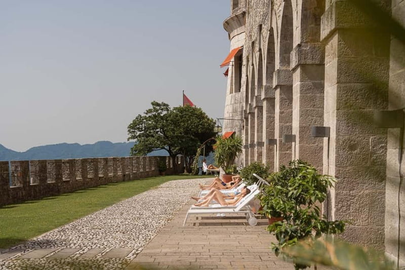 CastelBrando: Relax at a Spa inside an ancient castle - Two panoramic pools above the Prosecco Hills