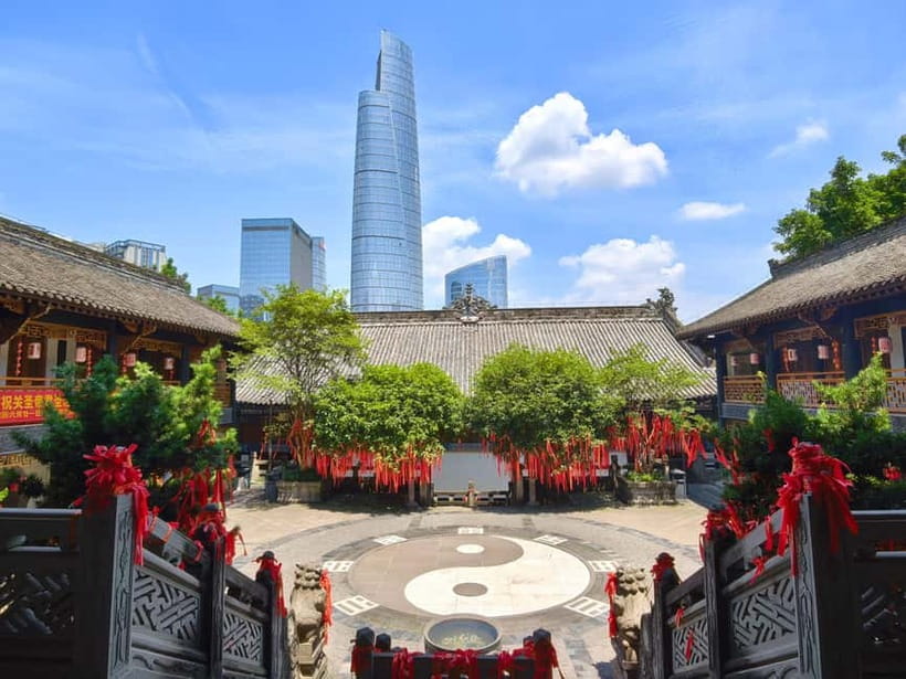 Chongqing: Active Wellness, Monorail, and Hidden Gems Tour - The cliffside walkway and Chongqing’s stacked city