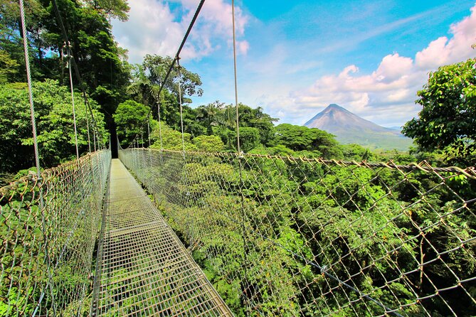 Combo Arenal : Suspension Bridges + Hot Springs + Fortune Falls - Key points to know before booking