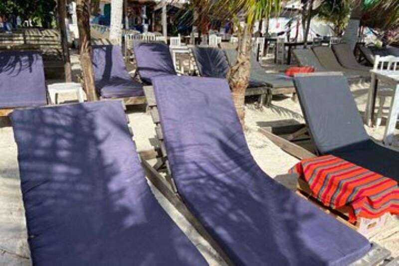 Costa maya : Beach Club Experience + relaxing massage - Mexican lunch with tacos, ceviche, and chimichangas