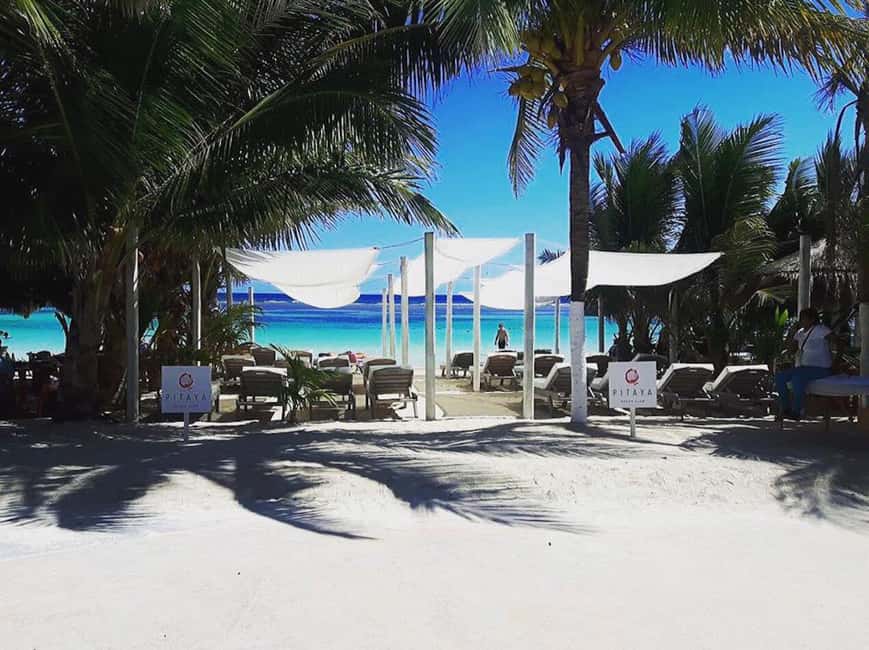 Costa Maya: Beach with Open Bar, Massage, Lunch & Snorkeling - From the cruise port to Pitaya Beach Club