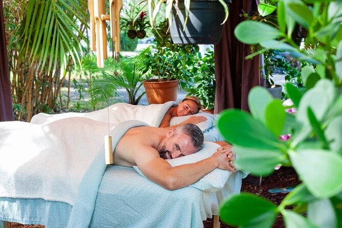 Couples Outdoor Bamboo Garden Massage or Ultimate Candlelight Signature Massage - What happens during the 90-minute appointment