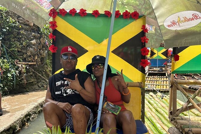 Customized Happy Hour Bamboo Rafting+Limestone Massage + Shopping - Private service and the drivers