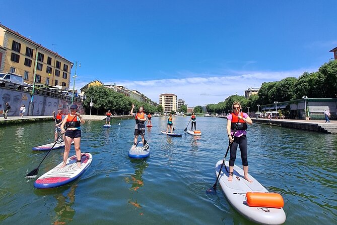 Discover Milan's Navigli by SUP: a wellness experience - Meditation suspended over the water