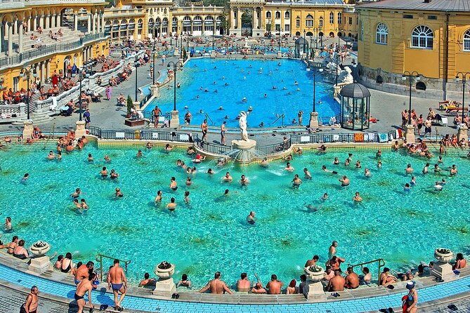 Entrance to Szechenyi Spa in Budapest - Is the $71.97 admission good value?
