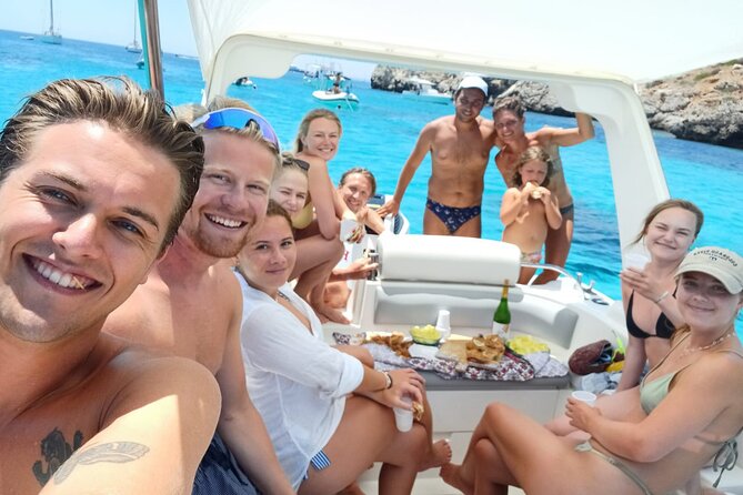 Favignana inflatable boat tour, wine tasting, snorkeling and relaxation - Bue Marino: caves, turquoise water, and changing conditions