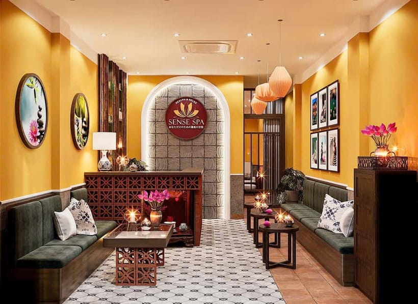 For just VND 600,000, 90 minutes of Sense Spa services. - The setting, welcome, and small details
