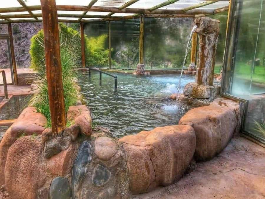 From Mendoza: Premium Spa Day at the Cacheuta Hot Springs - The grotto sauna and mineral mud