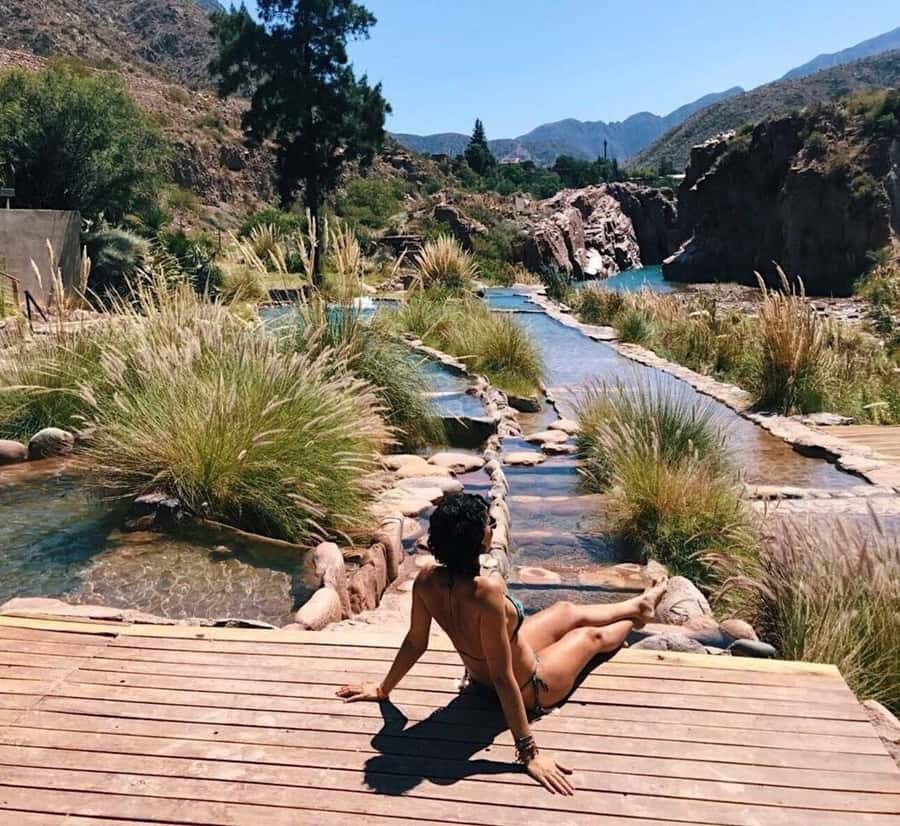 From Mendoza: Premium Spa Day at the Cacheuta Hot Springs - The morning pickup from Mendoza