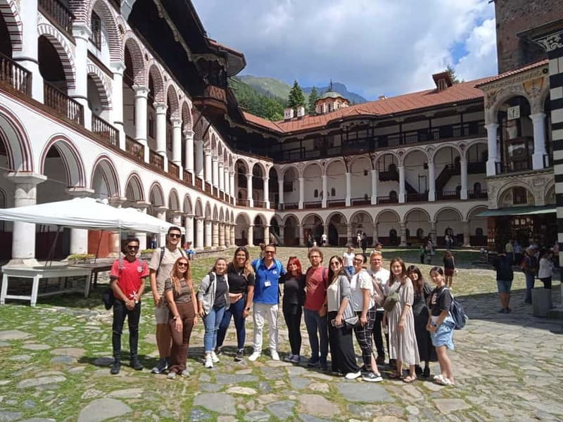 From Sofia: Rila Monastery and Optional Museum, Cave or Spa - Free time, lunch, and the monastery museum