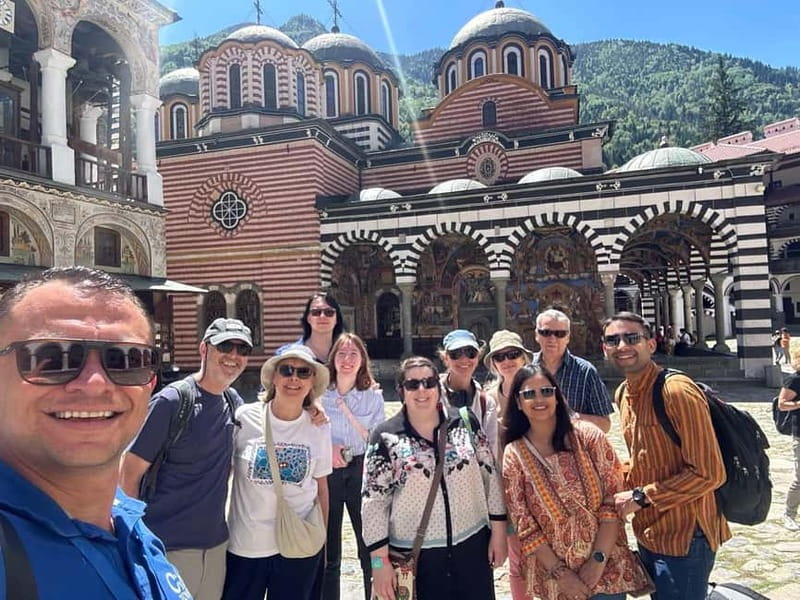 From Sofia: Rila Monastery and Optional Museum, Cave or Spa - Choosing the Cave of Saint John