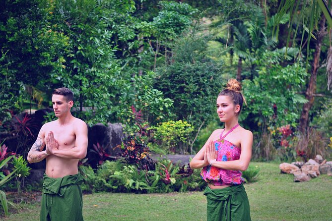 Full-day Massage and Hot Spring Spa Package in Krabi - The first soak at Wareerak Spa