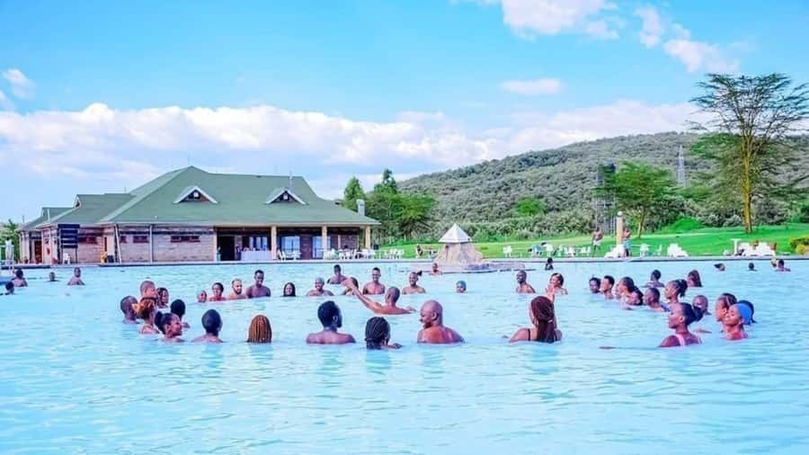 Geothermal (HOT SPA) from Nairobi - Entering Hell’s Gate National Park for the spa
