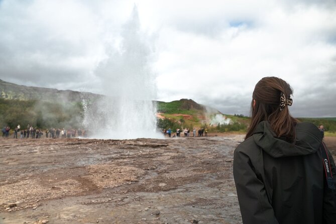 Golden Circle Classic Tour with Secret Lagoon Relaxation - Gullfoss: glacier water with real force
