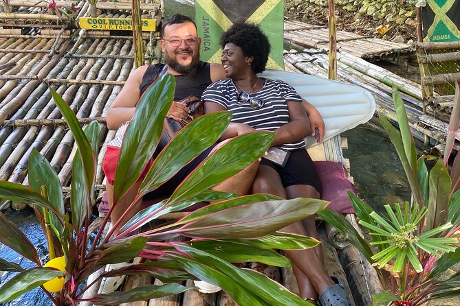 Great River Bamboo Rafting and Limestone Foot Massage Tour From Montego Bay - Settling onto the 30-foot bamboo raft