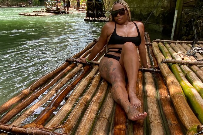 Great River Rafting - Limestone Foot Massage and ATV Rides From Montego Bay - Drifting Down the Great River on Bamboo