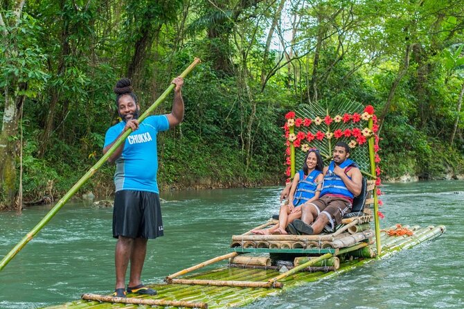 Great River Rafting with Limestone body or Foot Massage - Price, private transport, and what is missing